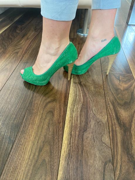 Lodičky na platforme, bershka,39