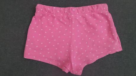 Srdiečkové šortky, h&m,116