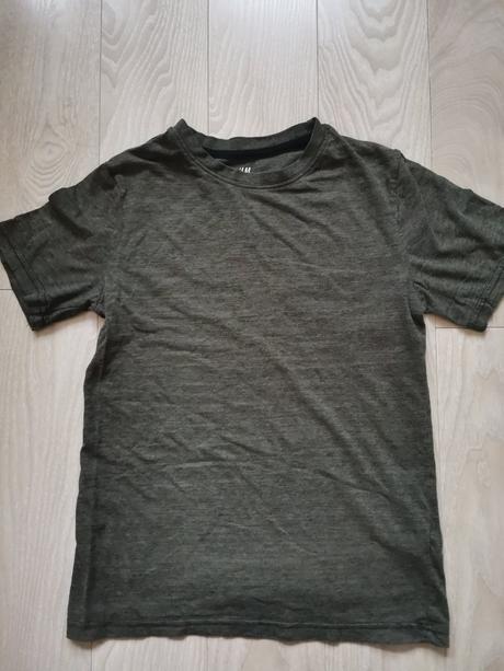 Tričko zelené, h&m,152