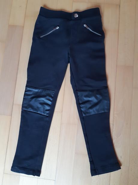 Čierne nohavice, h&m,122