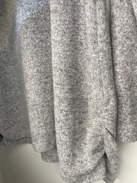 Next sivý melírovaný tenší svetrík, next,44