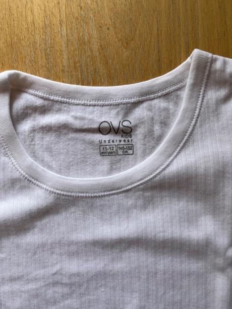 Teplejšie biele tricko ako spodne pradlo, ovs,158