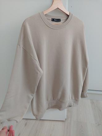 Oversize mikina, fishbone,xs