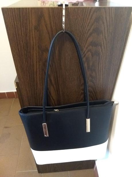 Set kabelka veľká a malá + háčik na kabelku,