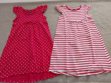 Dievčenské letné šaty (2ks), 128