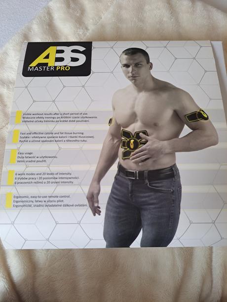 Posilovač svalov abs master pro,