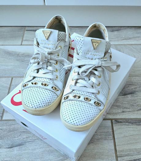 Kožené tenisky guess, guess,37