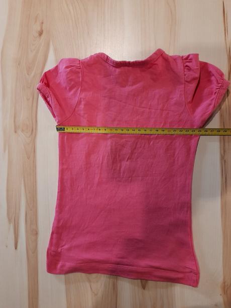 Ružové tričko s dievčatkom, 98