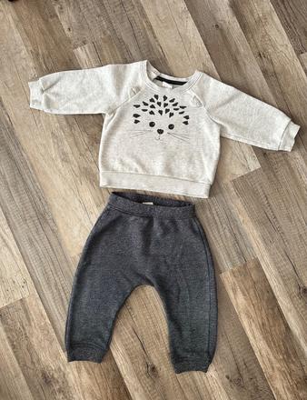Suprava mikina a teplaky h&m 74 (6-9m), h&m,74