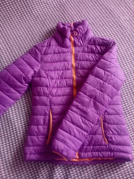 Tchibo fialová bunda, tcm,s