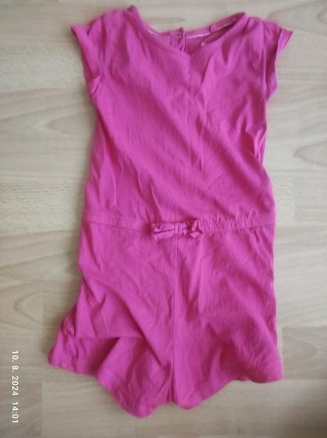 Letný overal pre dievčatko 98, lupilu,98