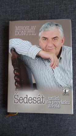 Kniha miroslav donutil s originál podpisom,
