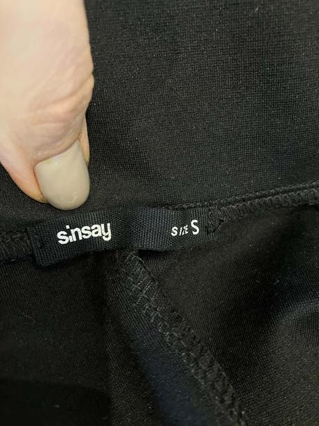 Dámska čierna sukňa midi sinsay (s), sinsay,s
