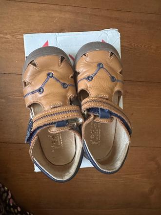 Kožené sandálky rak, rak,23