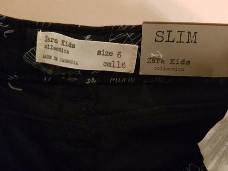 Nove nohavice zara, zara,116