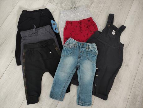 Balík tepláky + rifle, 68–80