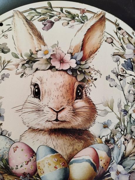 Drevená dekorácia na veľkú noc, 