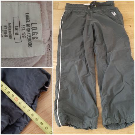 Podsite nohavice, h&m,116