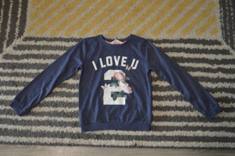 Tenšia mikinka 122/128, h&m,122