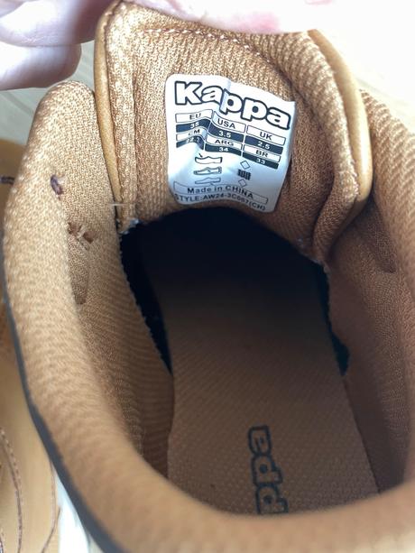 Topánky kappa top stav (aj na turistiku), kappa,35