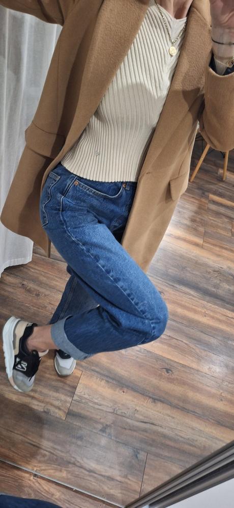 Kabát zara s vlnou 36/38, zara,s