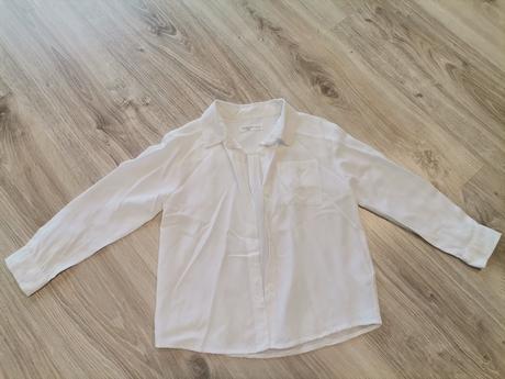 Dievčenska biela blúzka, sinsay,110