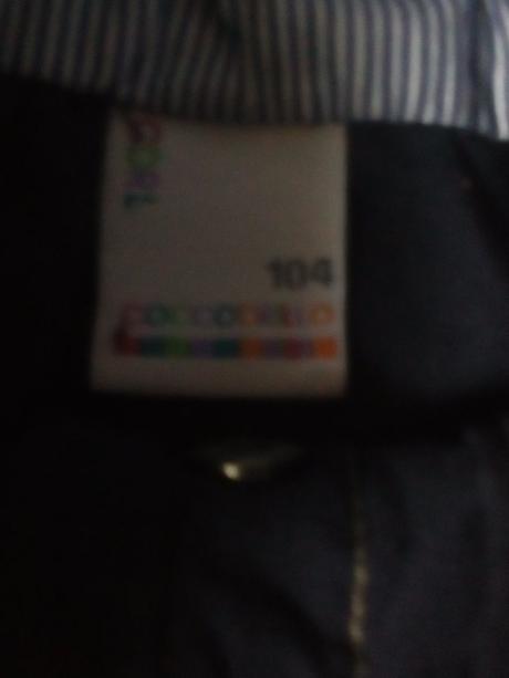 Rifľová suknička zn. coccodrillo, coccodrillo,104