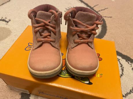 Topanky ruzove 22, bären-schuhe,22