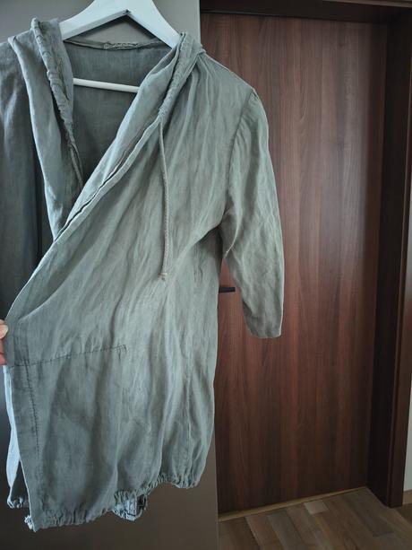 Italy ľanový ľahký cardigan, 