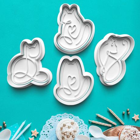 Vykrajovačky mačičky,