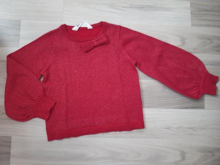 Trblietavý pulóvrik, h&m,104