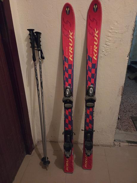 Predám detské lyže, 100-109 cm