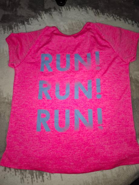 Športové ružové tričko, f&f,152