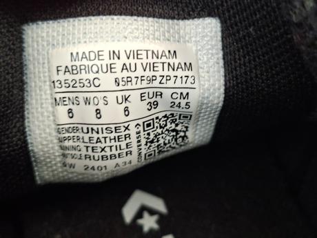 Kožené tenisky, converse,39