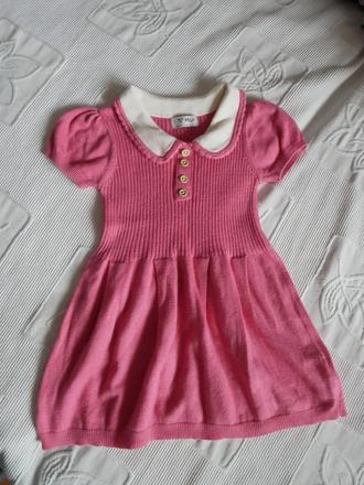 Pletené elegatne šaty, next,80