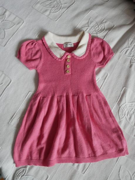 Pletené elegatne šaty, next,80