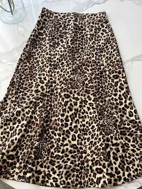 Damska sukna leopard, s
