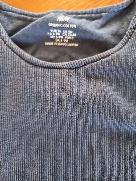 Overal/nohavice na traky 6-9 mesiacov - 74, hm, h&m,74