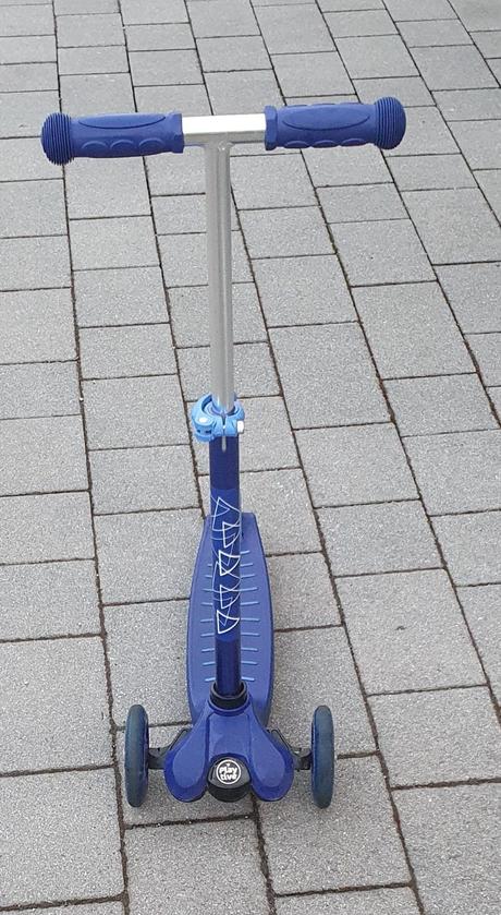 Detská kolobežka playtive s led kolieskami, 