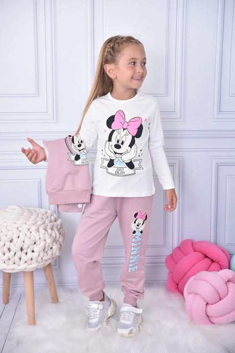 3 dielny set minnie svetlý, 98 / 104 / 122 / 128 / 134