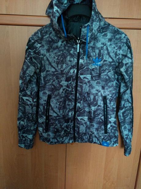 Adidas originál obojstranná vetrovka, adidas,s