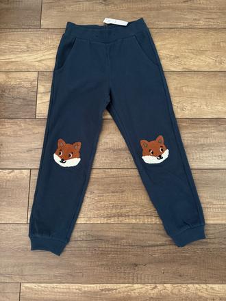 Teplaky s liškami na kolenách lindex 122, lindex,122