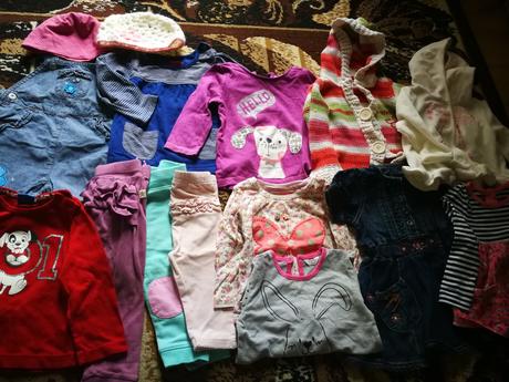 Balík oblečenia 74, 68–80