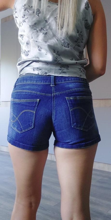 Riflové šortky, terranova,s