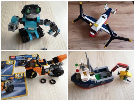 Lego creator 3v1 31020, 31045, 31059, 31062, 