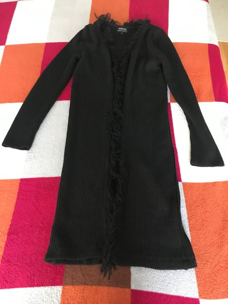 Sveter krasny so šnúrkami, vel.s, zn. greta, s