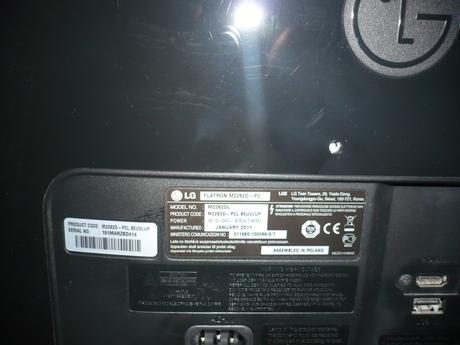 Monitor lg m2262d, lg