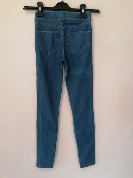 Nenosené džeginy pre 9_10r, h&m,140
