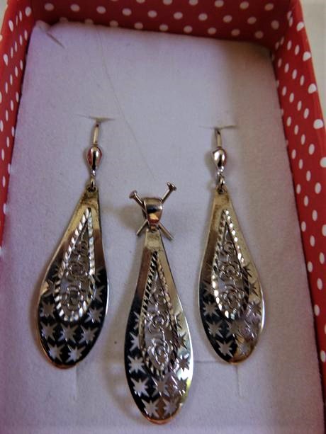 Strieborný set 3 ks, 