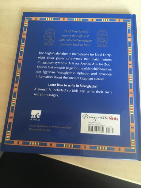 Knižka - hieroglyphs from a to z, 